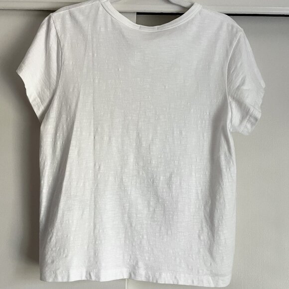 Cath Kidston London Pop Art Dog Print Top Size L White Cotton Short Sleeve Tee - Picture 14 of 15